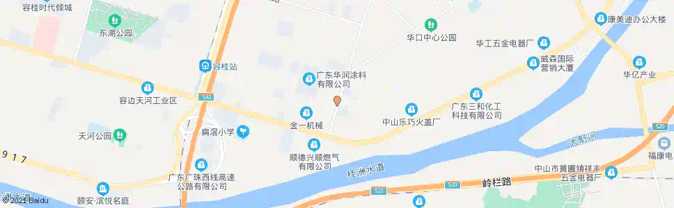 佛山华盛路口_公交站地图_佛山公交_妙搜公交查询2025