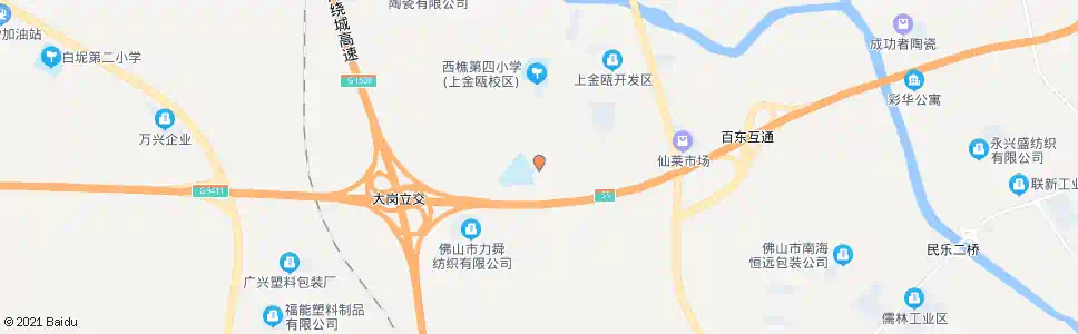 佛山南乡村(南海卫校)_公交站地图_佛山公交_妙搜公交查询2025