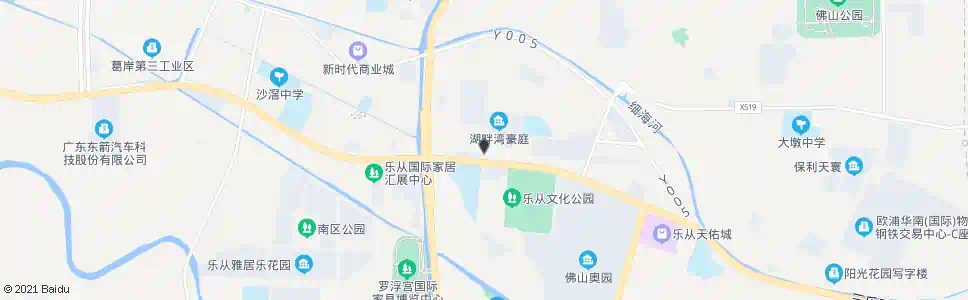 佛山建设路口_公交站地图_佛山公交_妙搜公交查询2025