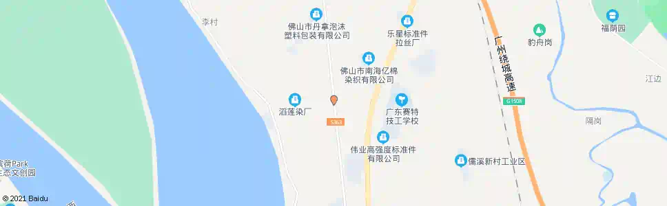 佛山不求梁村_公交站地图_佛山公交_妙搜公交查询2025