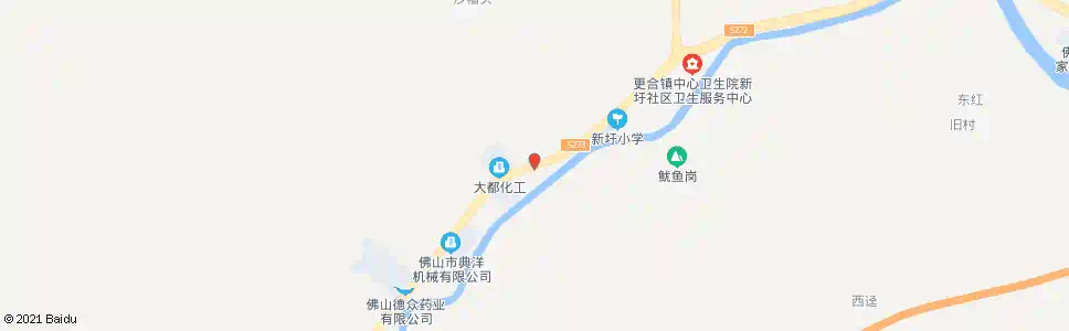 佛山江湾村_公交站地图_佛山公交_妙搜公交查询2025