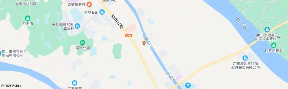 佛山华安路口_公交站地图_佛山公交_妙搜公交查询2025