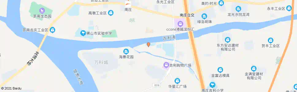 佛山人和东路_公交站地图_佛山公交_妙搜公交查询2025