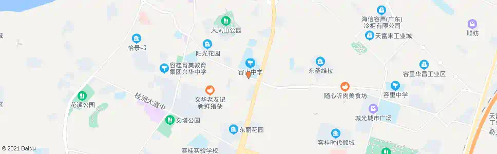 佛山容山书院(青年路)_公交站地图_佛山公交_妙搜公交查询2025