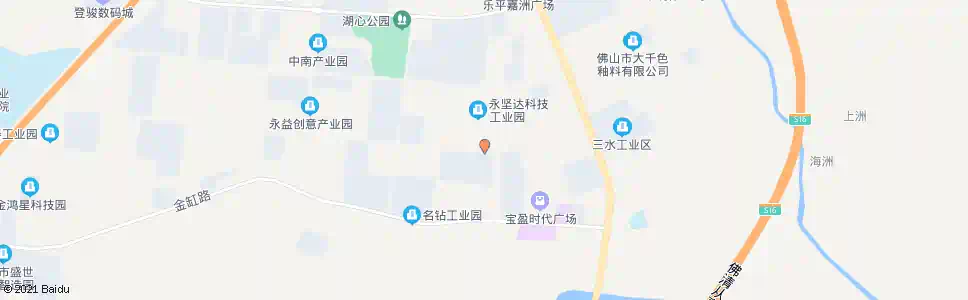 佛山新升电业_公交站地图_佛山公交_妙搜公交查询2025