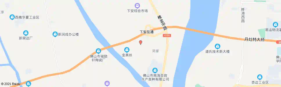 佛山白沙总站_公交站地图_佛山公交_妙搜公交查询2025