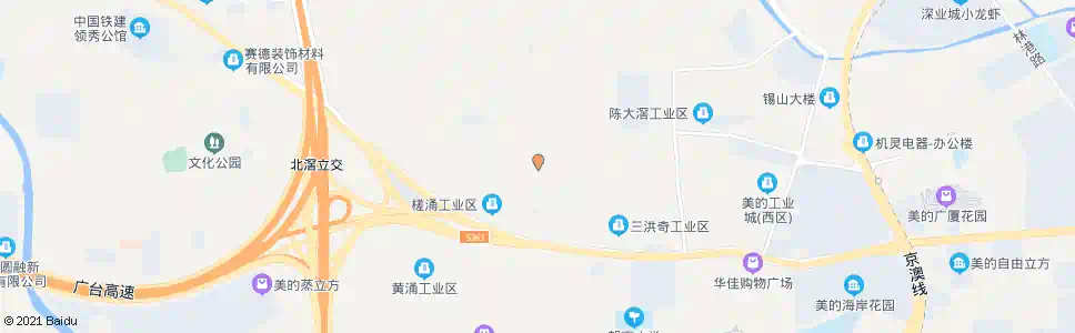 佛山槎涌工业区_公交站地图_佛山公交_妙搜公交查询2025