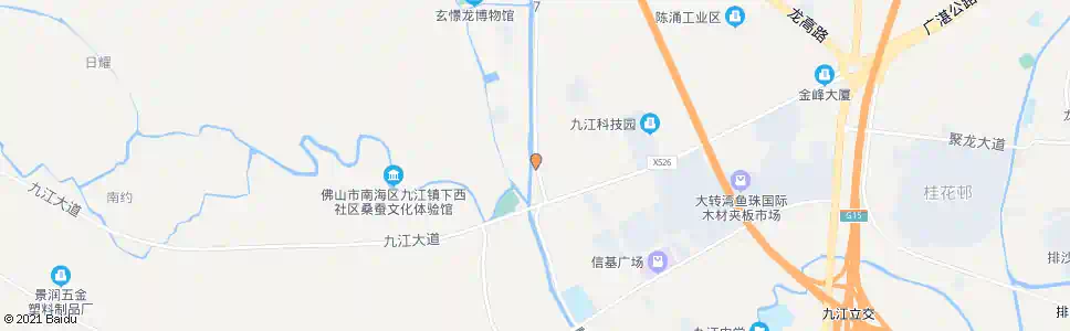 佛山大伸_公交站地图_佛山公交_妙搜公交查询2025