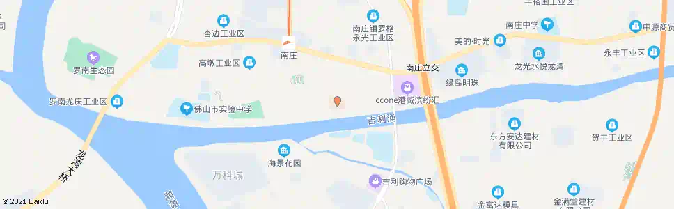 佛山南庄医院_公交站地图_佛山公交_妙搜公交查询2025