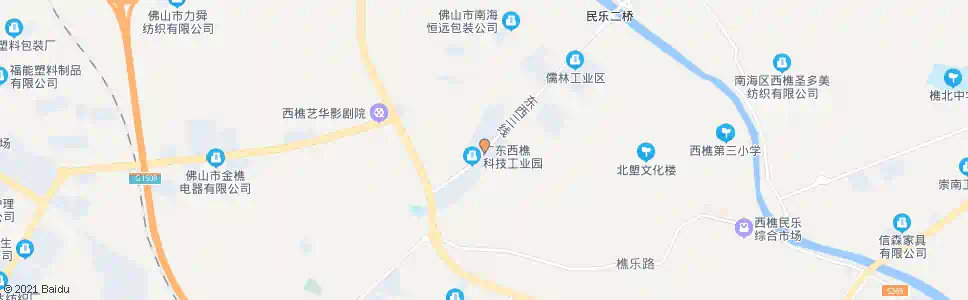 佛山百乐路_公交站地图_佛山公交_妙搜公交查询2025