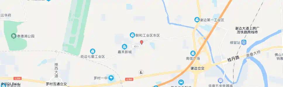 佛山联和乡_公交站地图_佛山公交_妙搜公交查询2025