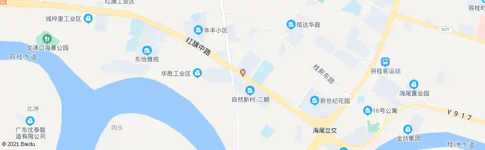 佛山自然新村_公交站地图_佛山公交_妙搜公交查询2025