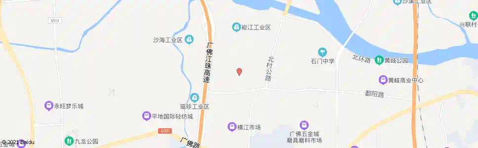 佛山横沙路_公交站地图_佛山公交_妙搜公交查询2025
