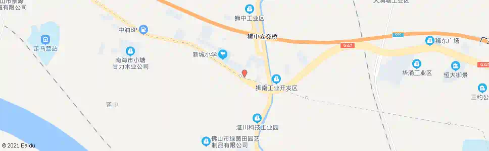 佛山小塘新城工业区_公交站地图_佛山公交_妙搜公交查询2025