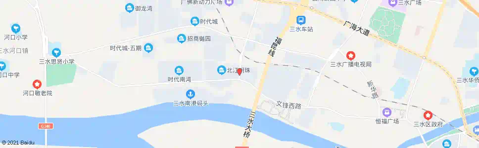 佛山北江明珠_公交站地图_佛山公交_妙搜公交查询2025