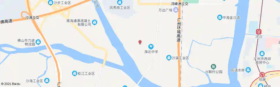 佛山泌二新村_公交站地图_佛山公交_妙搜公交查询2025