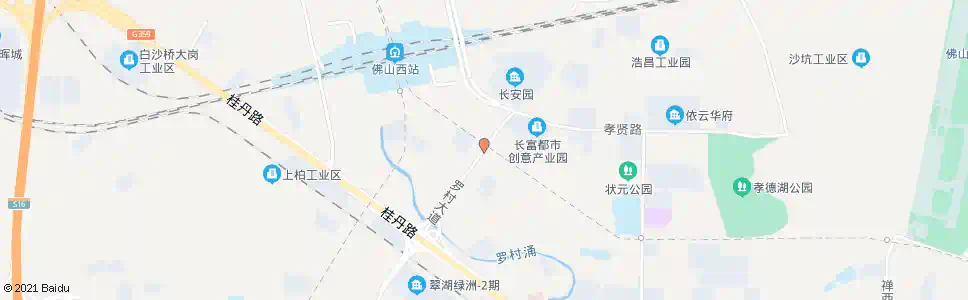 佛山芦塘工业区_公交站地图_佛山公交_妙搜公交查询2025
