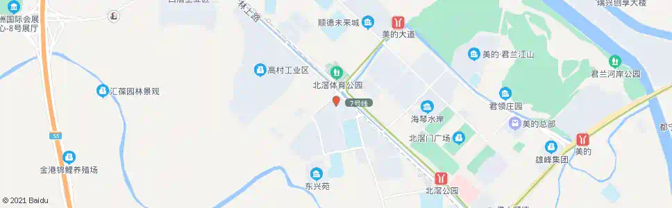 佛山翰城_公交站地图_佛山公交_妙搜公交查询2025