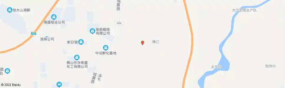 佛山坪岗村_公交站地图_佛山公交_妙搜公交查询2025
