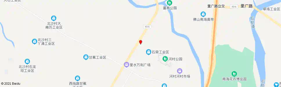 佛山石荣工业区_公交站地图_佛山公交_妙搜公交查询2025