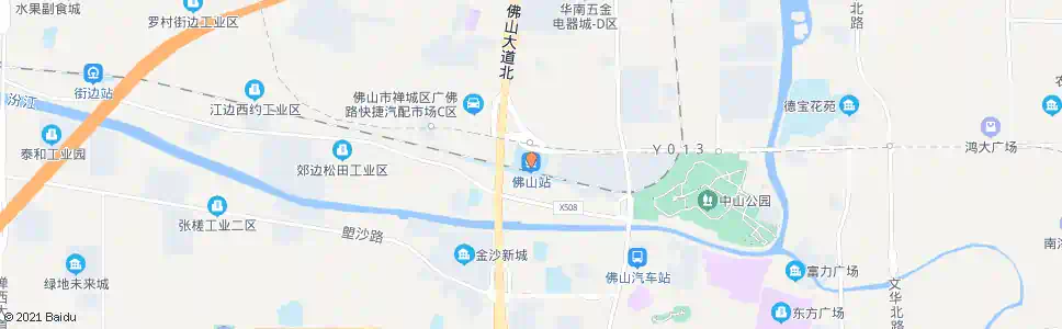 佛山中山大学_公交站地图_佛山公交_妙搜公交查询2025