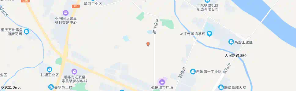 佛山丰华市场_公交站地图_佛山公交_妙搜公交查询2025