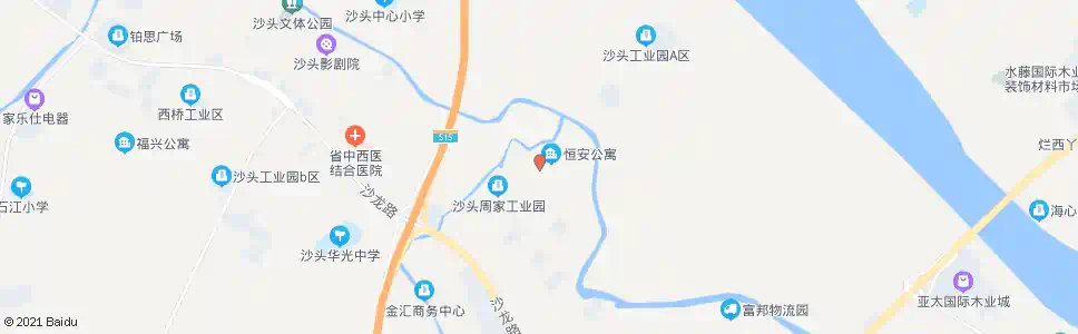 佛山沙头员工村_公交站地图_佛山公交_妙搜公交查询2025