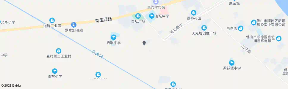 佛山杏坛影剧院_公交站地图_佛山公交_妙搜公交查询2025