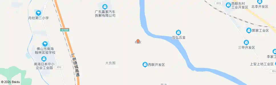 佛山杨家村_公交站地图_佛山公交_妙搜公交查询2025
