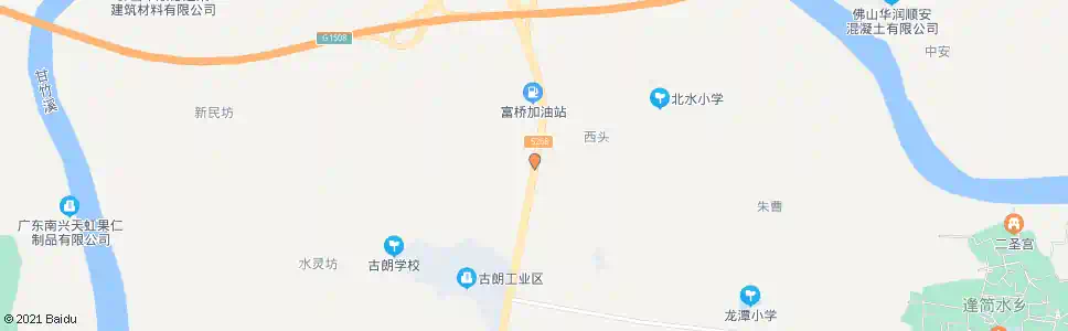 佛山吉祐路口(百安路)_公交站地图_佛山公交_妙搜公交查询2025