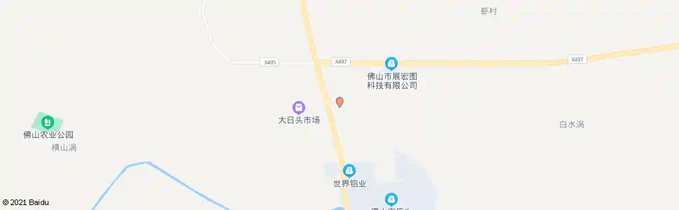 佛山大岗中巴站_公交站地图_佛山公交_妙搜公交查询2025