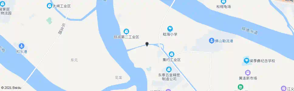 佛山厘明站_公交站地图_佛山公交_妙搜公交查询2025