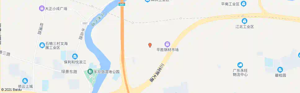 佛山平胜村委_公交站地图_佛山公交_妙搜公交查询2025