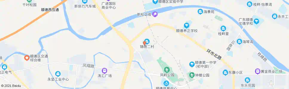 佛山锦绣新村_公交站地图_佛山公交_妙搜公交查询2025
