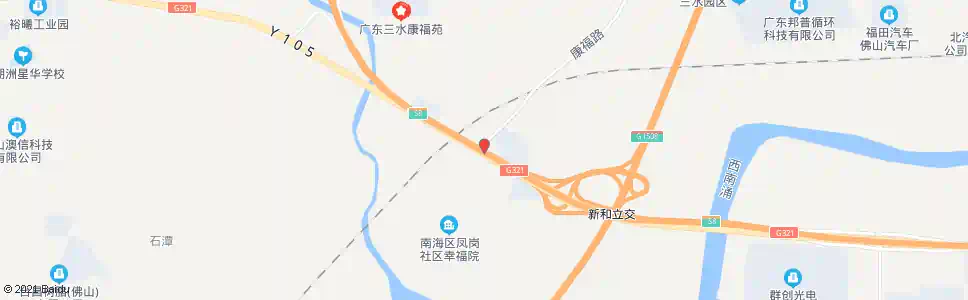 佛山新凤路口_公交站地图_佛山公交_妙搜公交查询2025
