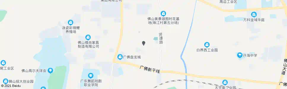 佛山潭边村_公交站地图_佛山公交_妙搜公交查询2025