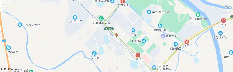 佛山活力体育中心_公交站地图_佛山公交_妙搜公交查询2025