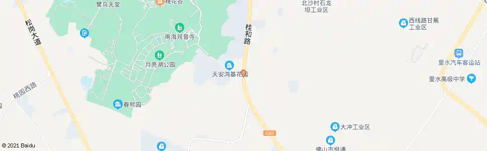 佛山南海观音寺路口_公交站地图_佛山公交_妙搜公交查询2025