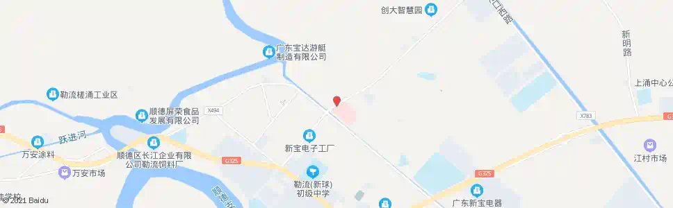 佛山勒流医院_公交站地图_佛山公交_妙搜公交查询2025