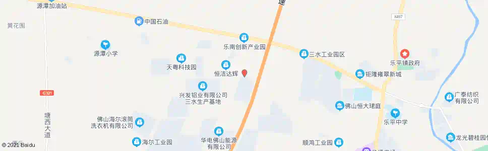 佛山丽江椅业_公交站地图_佛山公交_妙搜公交查询2025