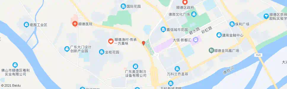 佛山万家乐_公交站地图_佛山公交_妙搜公交查询2025