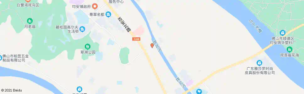 佛山凫洲河公园_公交站地图_佛山公交_妙搜公交查询2025