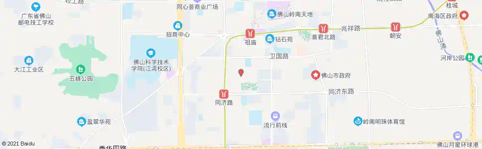 佛山佛山乐园_公交站地图_佛山公交_妙搜公交查询2025