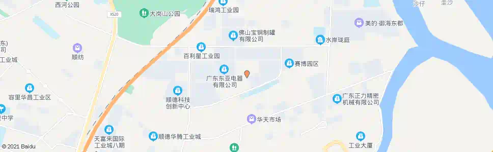 佛山富信电子厂_公交站地图_佛山公交_妙搜公交查询2025