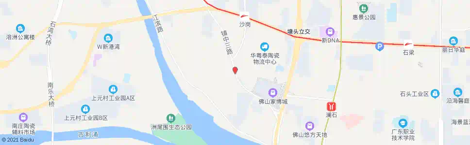 佛山潭清里_公交站地图_佛山公交_妙搜公交查询2025