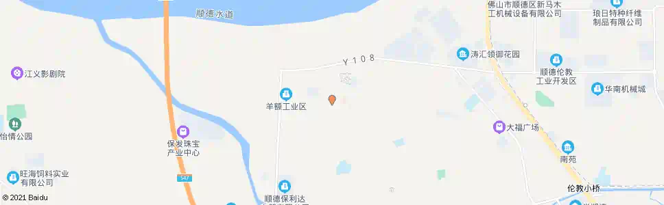 佛山羊额医院_公交站地图_佛山公交_妙搜公交查询2025
