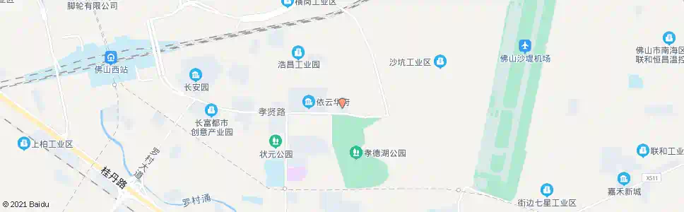 佛山罗村新派出所_公交站地图_佛山公交_妙搜公交查询2025
