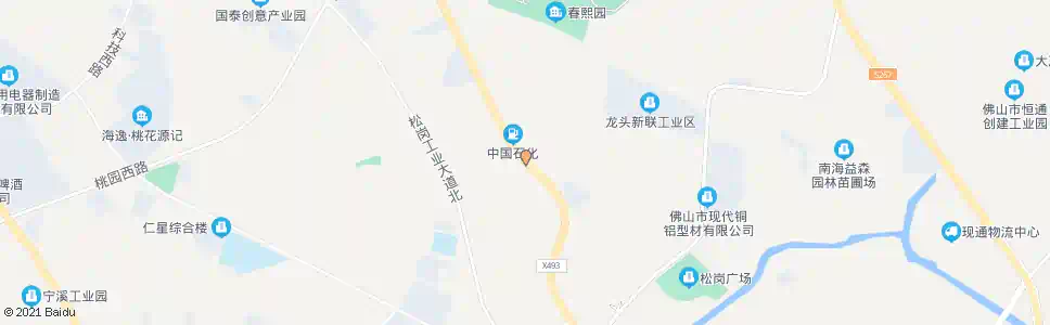 佛山石碣路口_公交站地图_佛山公交_妙搜公交查询2025