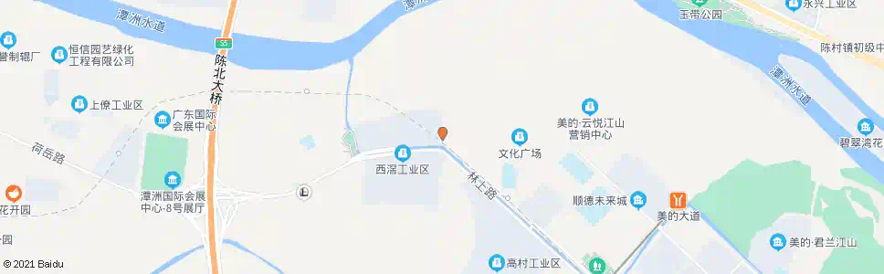 佛山清沙村B_公交站地图_佛山公交_妙搜公交查询2025