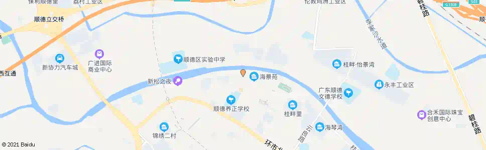 佛山连平花园_公交站地图_佛山公交_妙搜公交查询2025